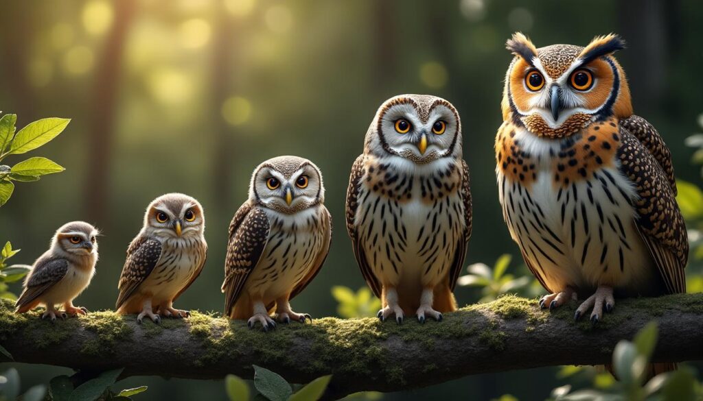 découvrez l'évolution fascinante de brindibou, passant d'un simple oiseau à une chouette émérite, symbole de sagesse et d'expérience.