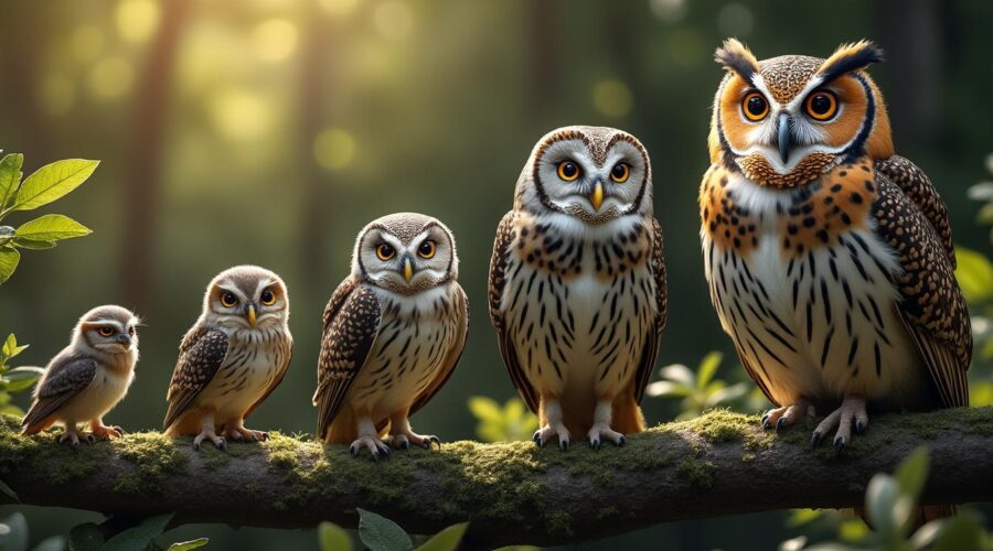 découvrez l'évolution fascinante de brindibou, passant d'un simple oiseau à une chouette émérite, symbole de sagesse et d'expérience.