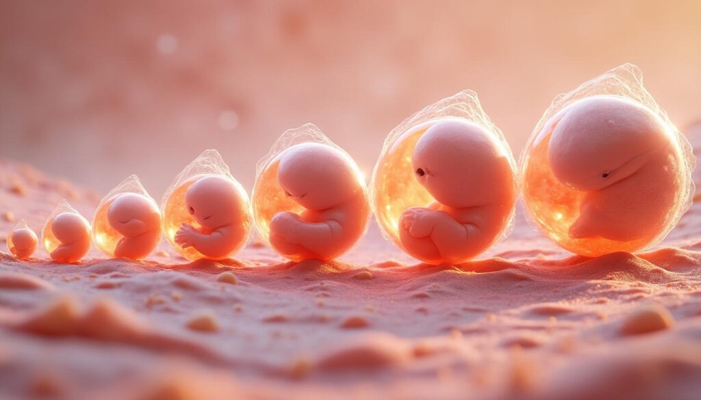 découvrez l'évolution embryonnaire, un voyage captivant à travers les différentes étapes du développement embryonnaire, révélant les mystères de la vie dès ses débuts.