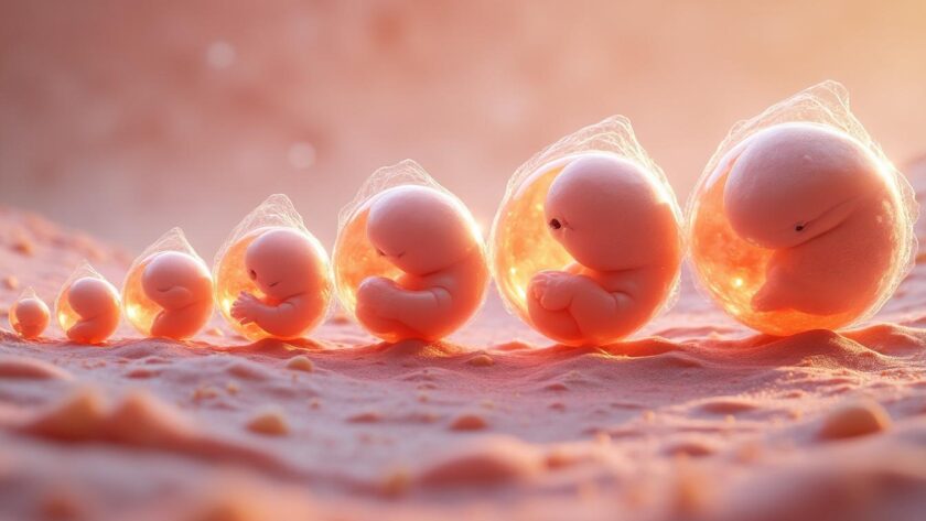 découvrez l'évolution embryonnaire, un voyage captivant à travers les différentes étapes du développement embryonnaire, révélant les mystères de la vie dès ses débuts.