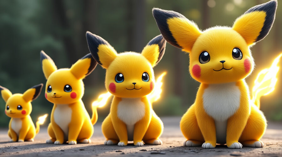 découvrez l'évolution de raichu, de ses débuts dans pokémon jaune à ses dernières transformations en 2025, à travers un aperçu complet de son développement et de ses différentes formes.