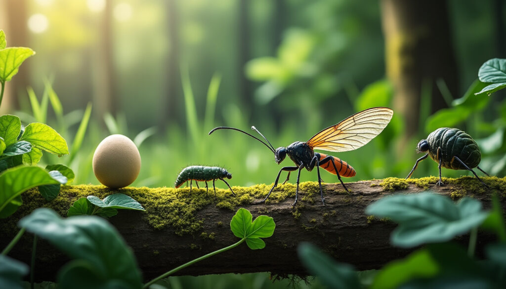 découvrez l'évolution fascinante de la coupenotte, un insecte unique, et explorez son habitat naturel à travers un regard captivant sur sa biologie et son comportement.