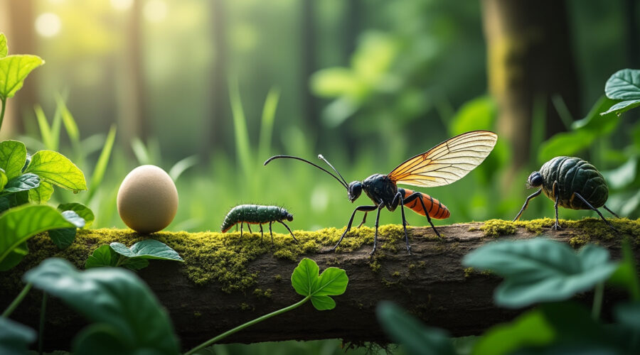 découvrez l'évolution fascinante de la coupenotte, un insecte unique, et explorez son habitat naturel à travers un regard captivant sur sa biologie et son comportement.